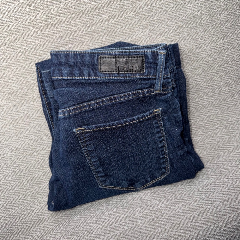 Denizen Bootcut Jeans 6 Dark Blue Denim Stretch Casual Classic Mid Rise